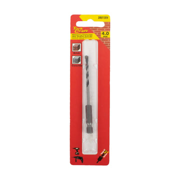 Tork Craft Drill Bit Masonry/Concrete 4.0mm Hex Shank - image 01
