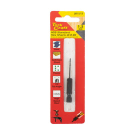 Tork Craft Drill Bit HSS Standard 1.5mm Hex Shank - image 01