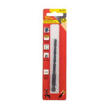 Tork Craft Drill Bit HSS Standard 5.0mm Hex Shank - image 01