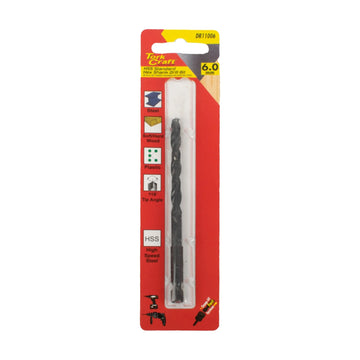 Tork Craft Drill Bit HSS Standard 6.0mm Hex Shank - image 01
