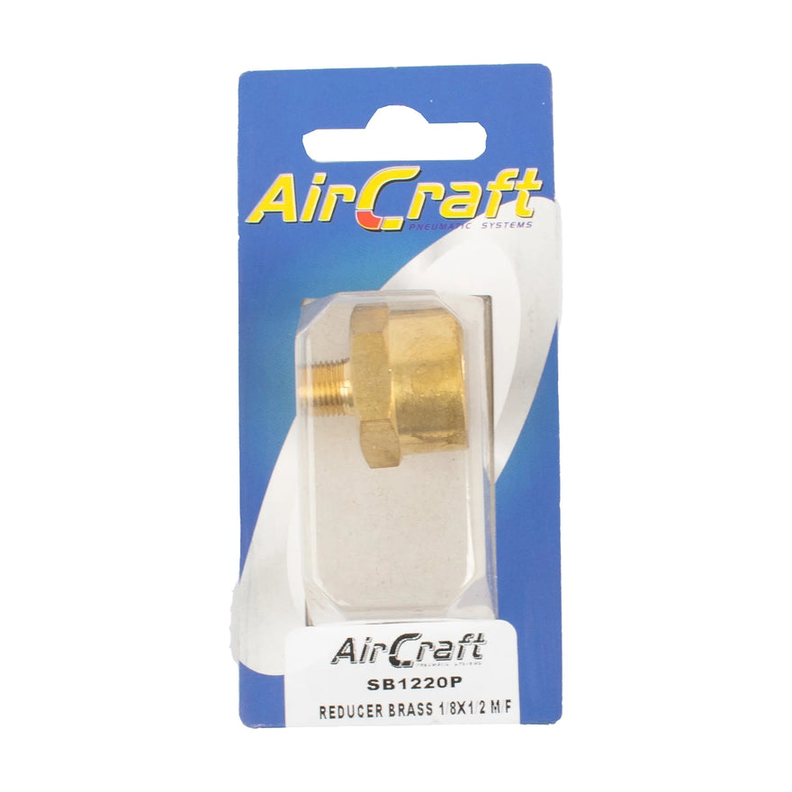 AirCraft Reducer Brass 1/8X1/2 M/F 1Pc Pack - image 01
