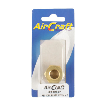 AirCraft Reducer Brass 1/2X1/4 M/F Conical 1Pc Pack - image 01