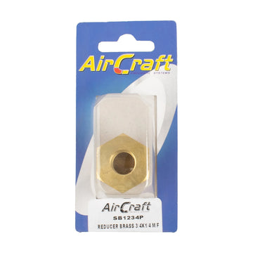 AirCraft Reducer Brass 3/4X1/4 M/F Conical 1Pc Pack - image 01