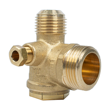 GAV Non-Return Valve 3/4' Male - 1/2' Male NBR - image 01