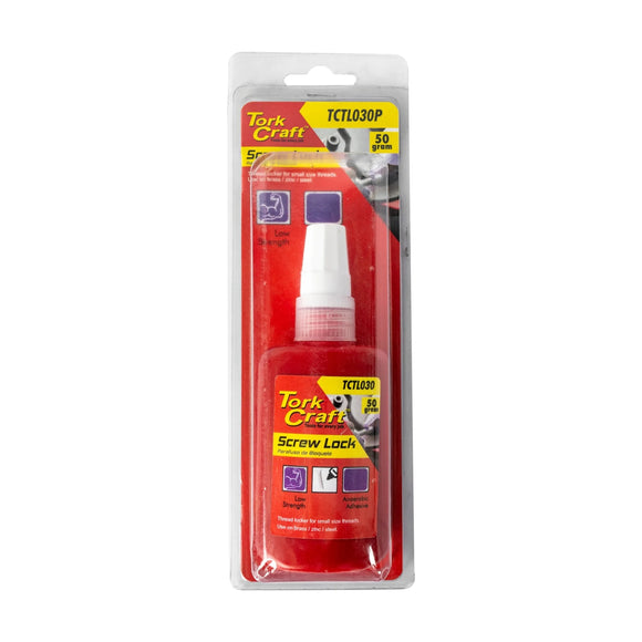 Tork Craft Screw Lock Low Strength For Small Sized Threads - Purple - 50g (carded - image 01