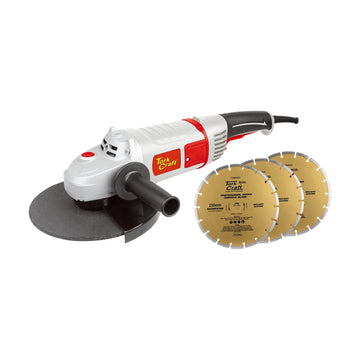 Tork Craft Angle Grinder TCAG0230 + Diamond Blade Seg TCdb20230-3p - image 01