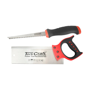 Tork Craft Back Saw 300mm 12TPI TCSAW010 + Job Saw 150mm 7TPI TCSAW012 - image 01
