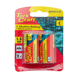 Tork Craft Battery C 1.5v 2 Pack Alkaline - image 01