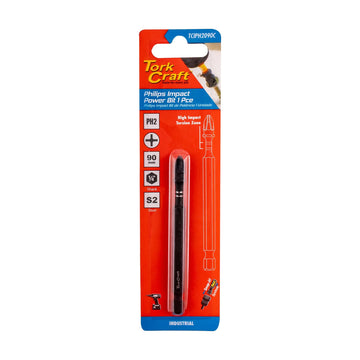 Tork Craft Impact PH2 X 90mm Power Bit 1pc - image 01