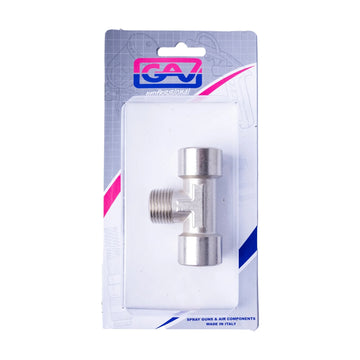 GAV T Connector 1/2' Female/Male/Female - image 01