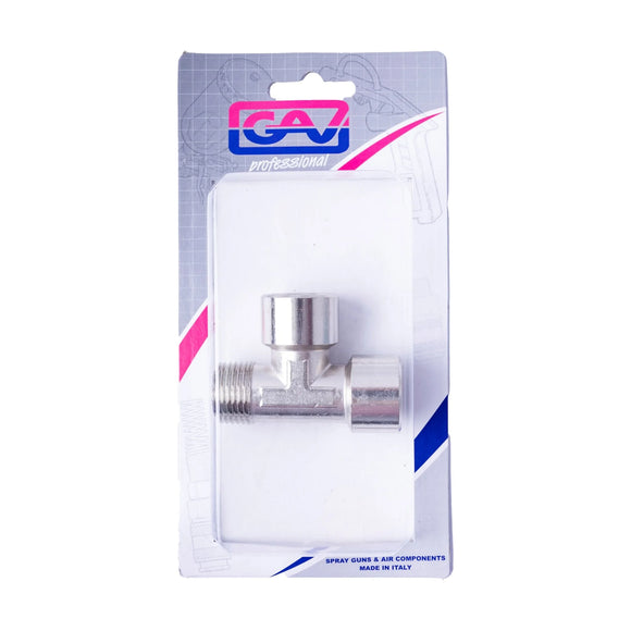 GAV T Connector 1/2' Female/Female/Male - image 01