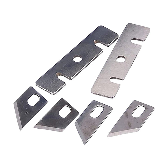 Pro-Tech Router Bit Spare – Replacement Blades 6pc Set For PTET0025-01 - image 01