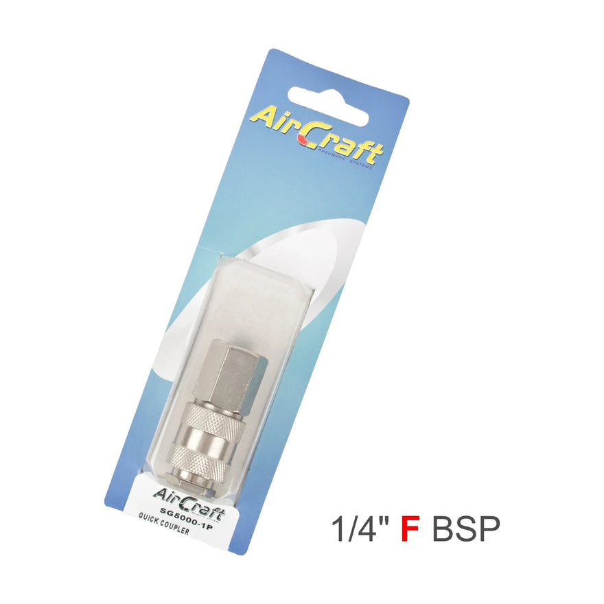 AirCraft Quick Coupler German Type 1/4' Female 1Cd - image 01