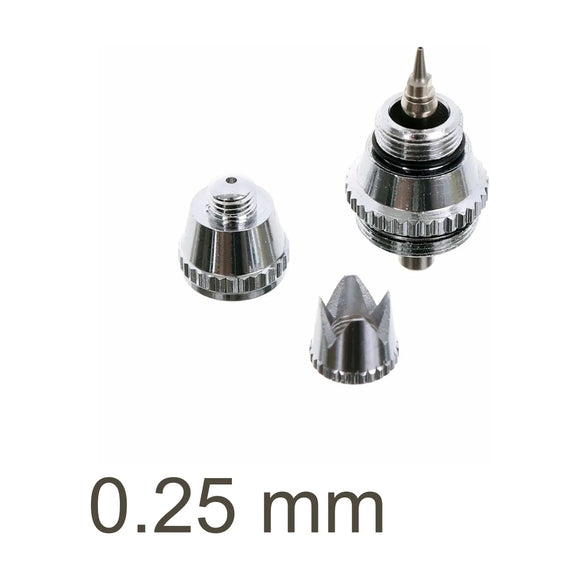 AirCraft Nozzle Kit for A180 Airbrush 0.25mm - image 01