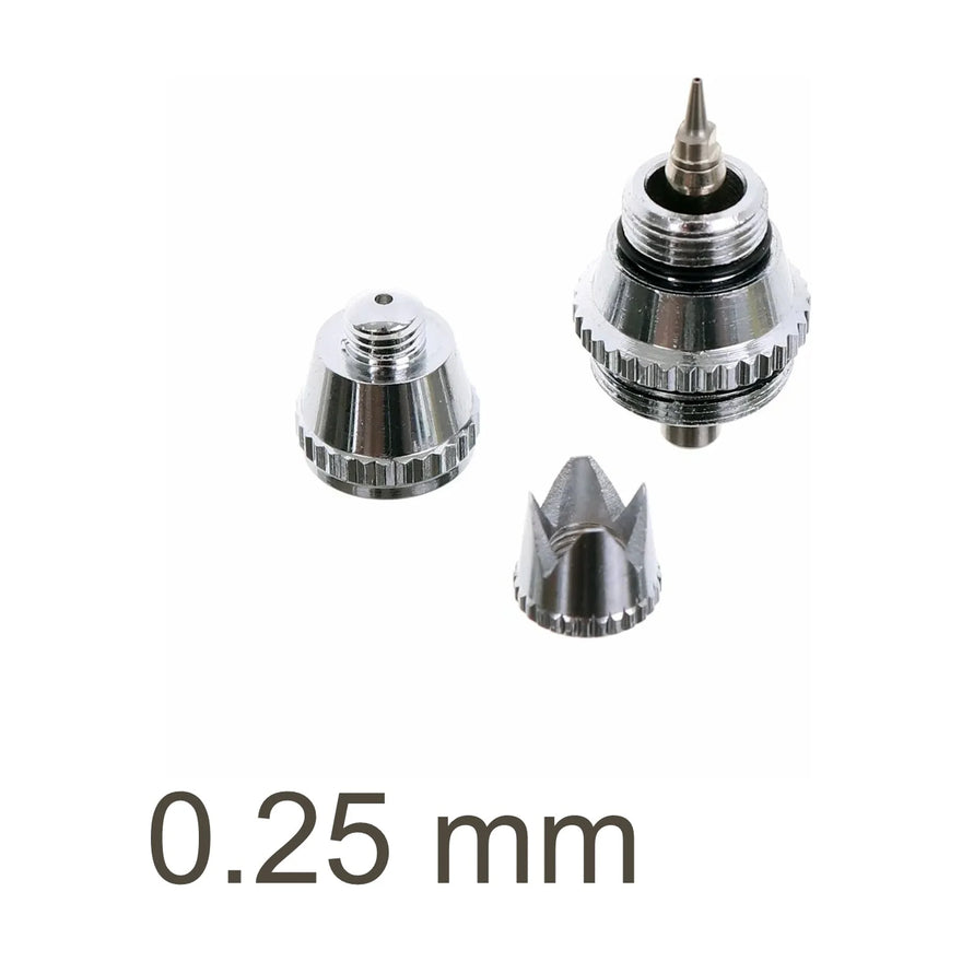 AirCraft Nozzle Kit for A180 Airbrush 0.25mm - image 01