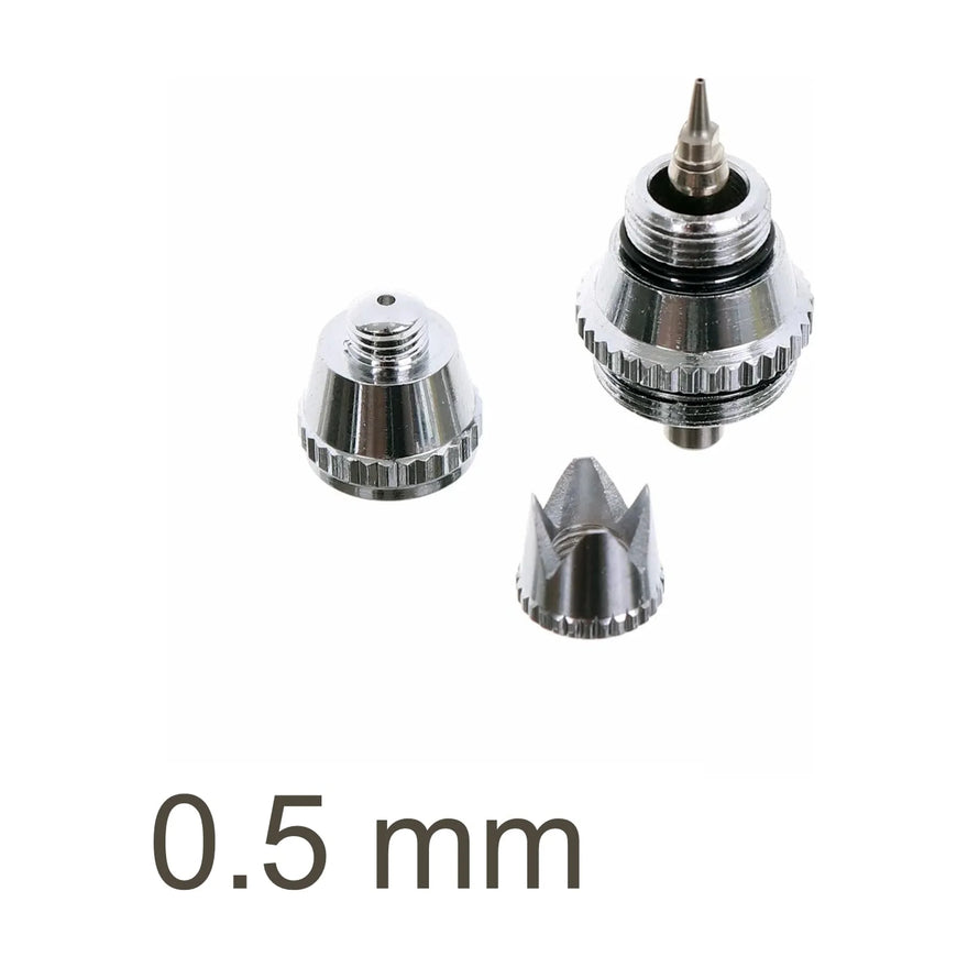 AirCraft Nozzle Kit for A182 Airbrush 0.5mm - image 01