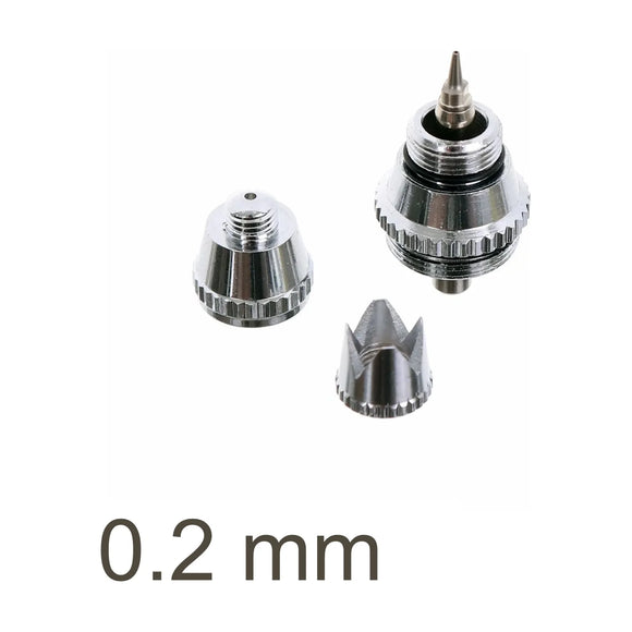 AirCraft Nozzle Kit for A208 Airbrush 0.2mm - image 01
