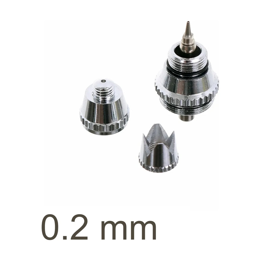 AirCraft Nozzle Kit for A208 Airbrush 0.2mm - image 01