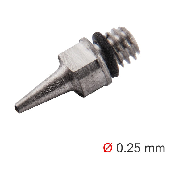 AirCraft Nozzle Complete 0.25mm for A130 A180 - image 01