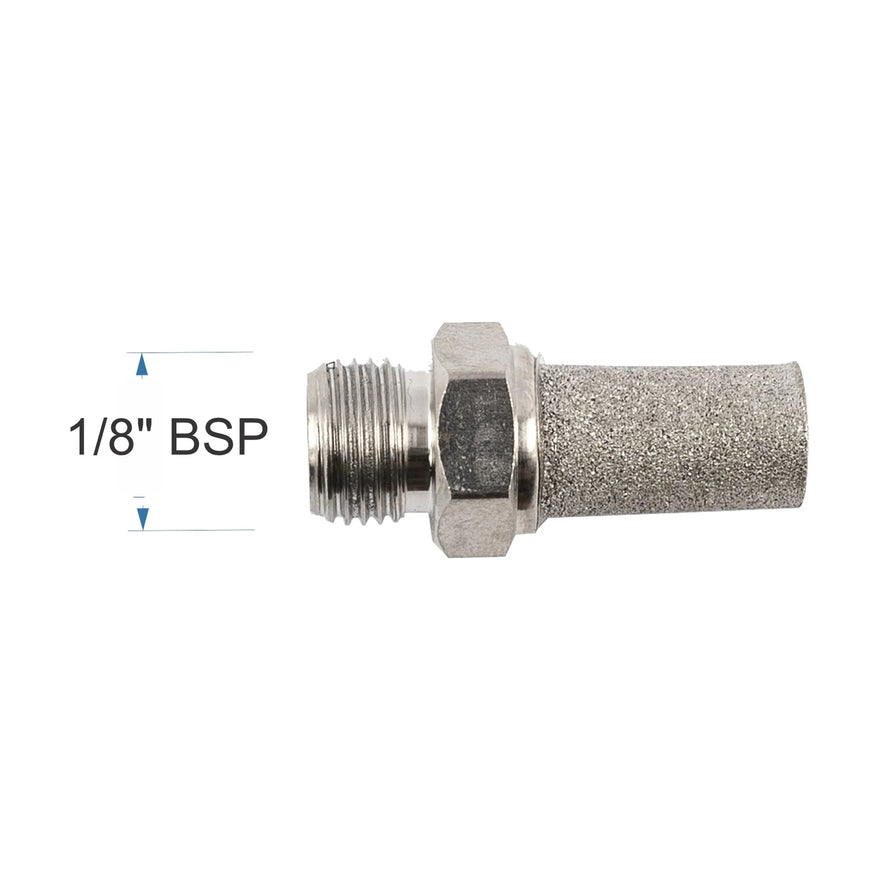 AirCraft Muffler Metal Conical 1/8' Male - image 01