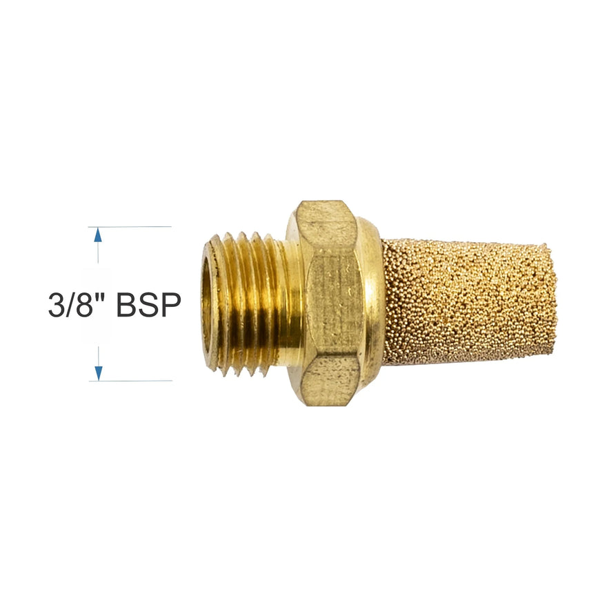 AirCraft Muffler Metal Conical 3/8' Male - image 01