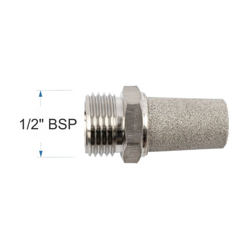 AirCraft Muffler Metal Conical 1/2' Male - image 01