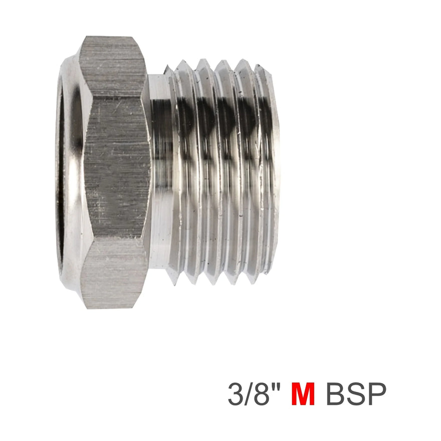 AirCraft Muffler Metal Flat 3/8' Male - image 01
