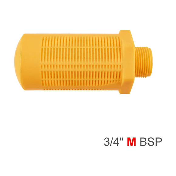 AirCraft Plastic Breather Silencer 3/4' M Orange - image 01
