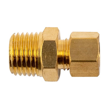 AirCraft Brass Conical Straight 1/4' Tube X 1/4' M - image 01