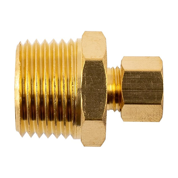 AirCraft Brass Conical Straight 1/4' Tube X 1/2' M - image 01
