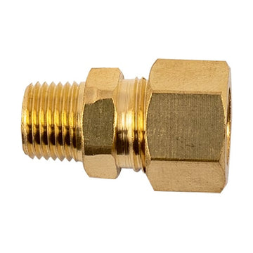 AirCraft Brass Conical Straight 5/16' Tube X 1/8' M - image 01