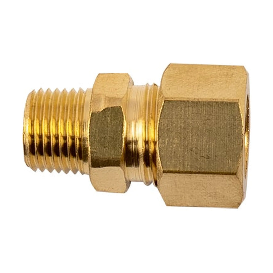 AirCraft Brass Conical Straight 5/16' Tube X 1/8' M - image 01