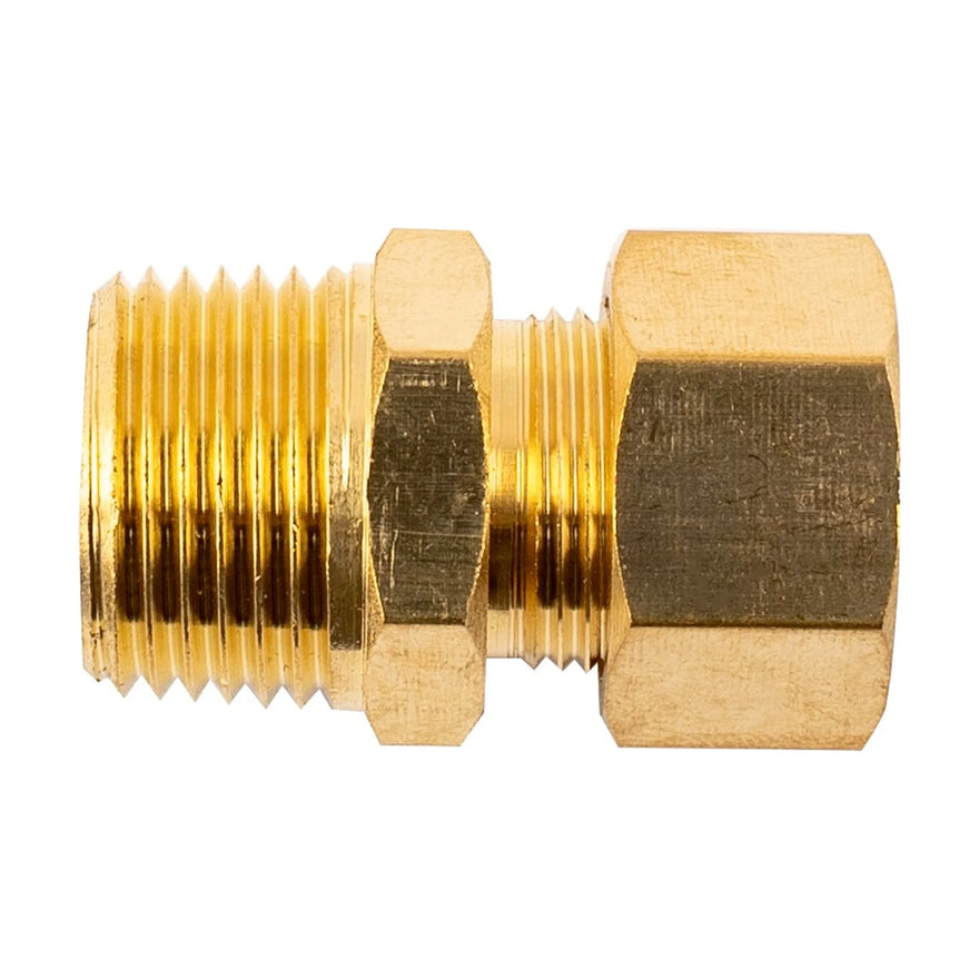AirCraft Brass Conical Straight 3/8' Tube X 3/8' M - image 01