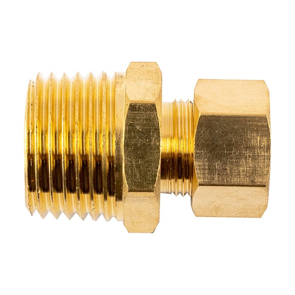 AirCraft Brass Conical Straight 3/8' Tube X 1/2' M - image 01