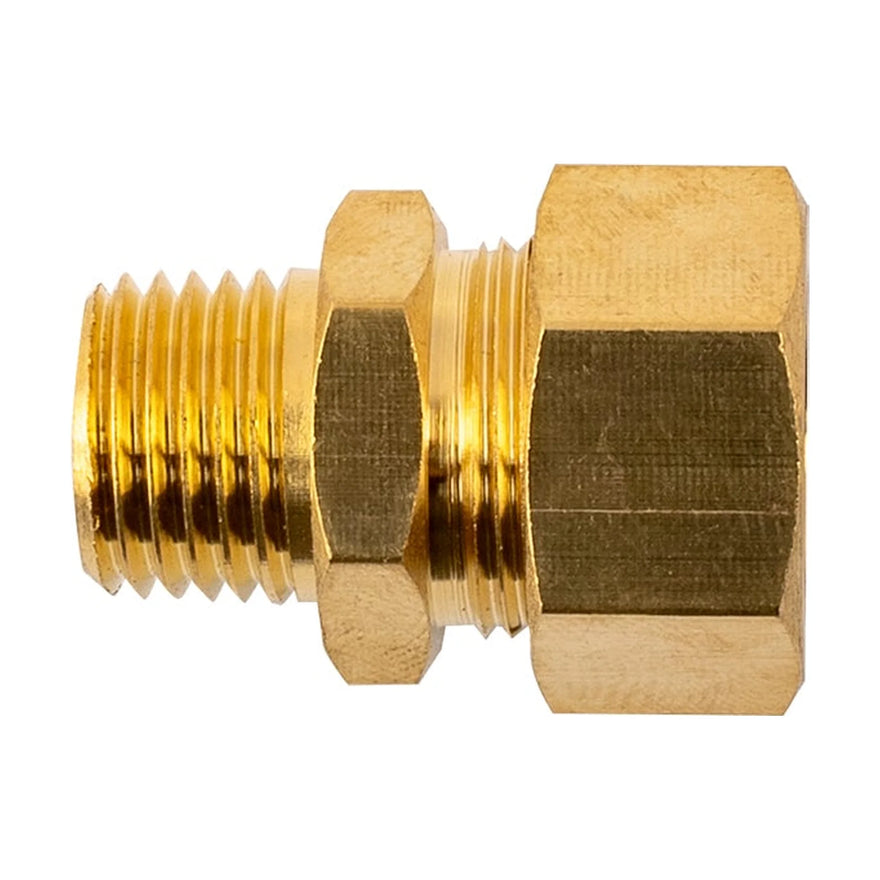AirCraft Brass Conical Straight 1/2' Tube X 1/4' M - image 01