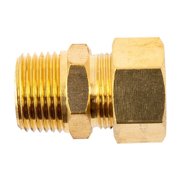 AirCraft Brass Conical Straight 1/2' Tube X 3/8' M - image 01