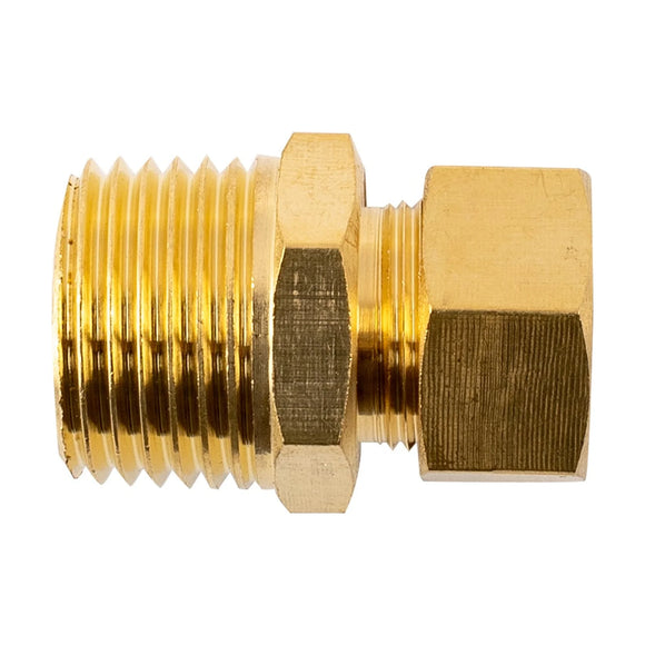AirCraft Brass Conical Straight 1/2' Tube X 1/2' M - image 01