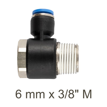 AirCraft Swivel Elbow PU 6mmX 3/8' M - image 01