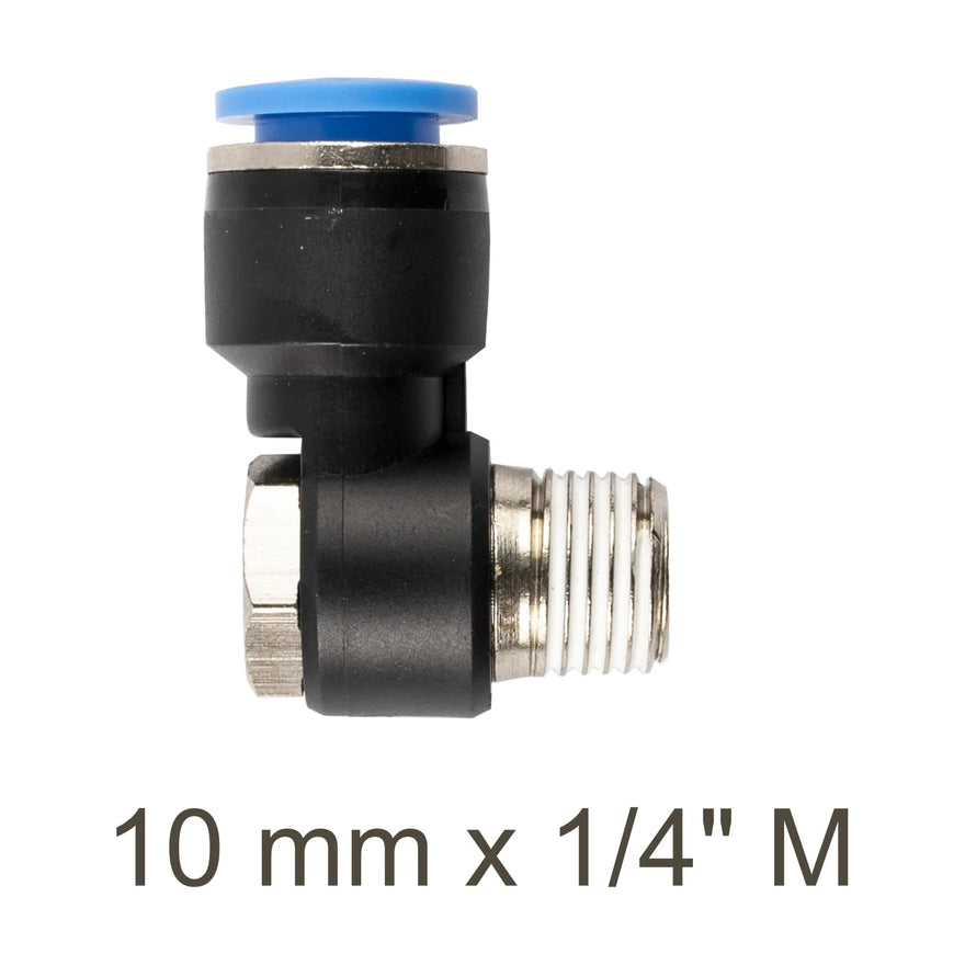 AirCraft Swivel Elbow PU 10mmX 1/4' M - image 01