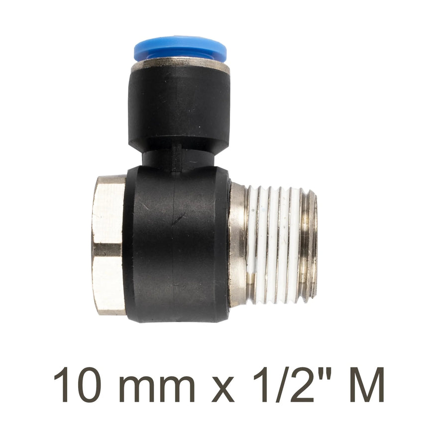 AirCraft Swivel Elbow PU 10mmX 1/2' M - image 01