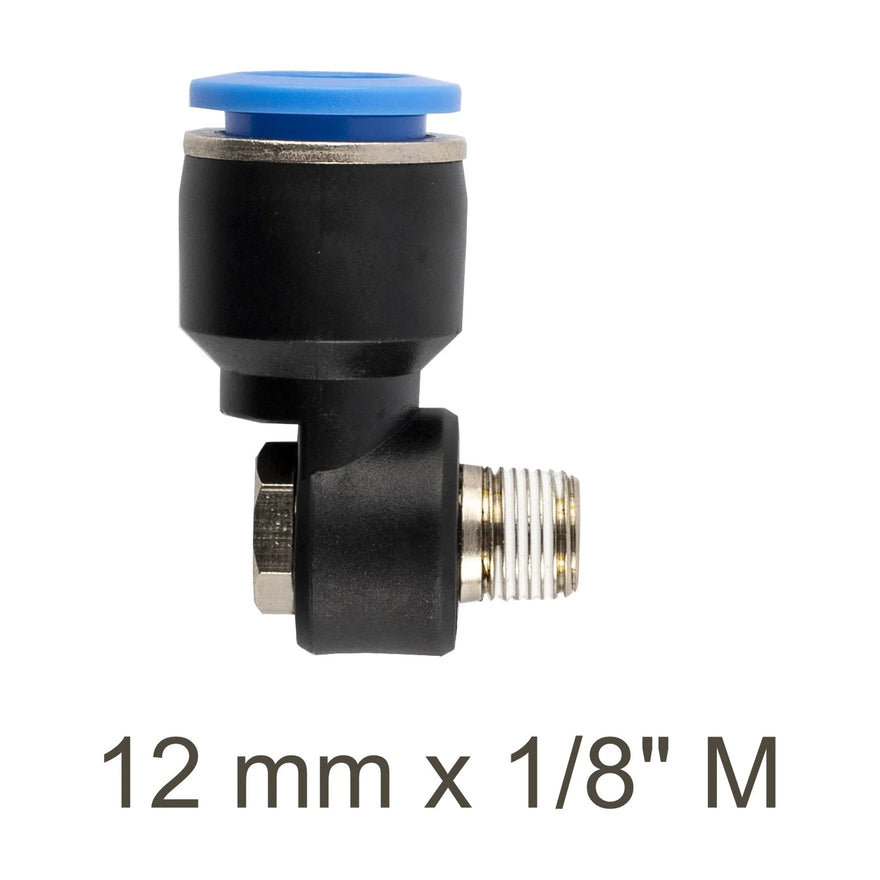 AirCraft PU Swivel Elbow 12mmX 1/8' M - image 01