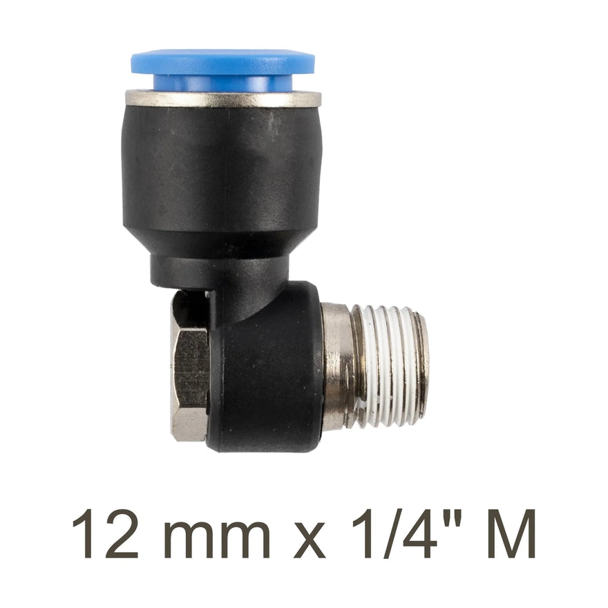 AirCraft Swivel Elbow PU 12mmX 1/4' M - image 01