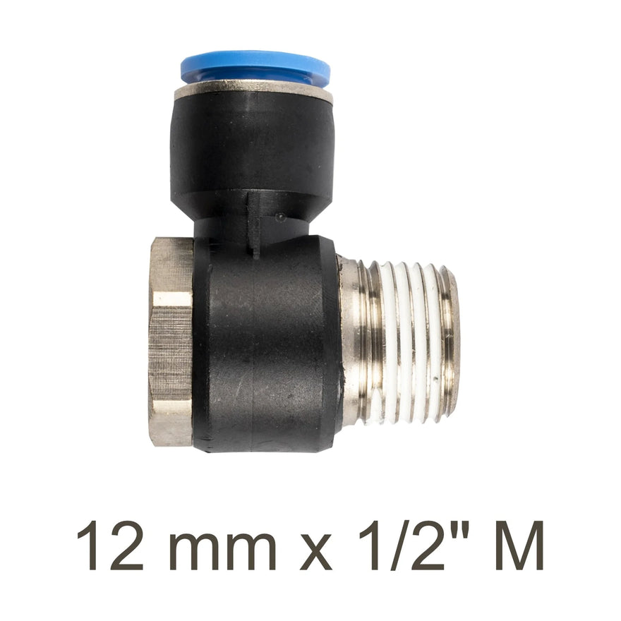 AirCraft Swivel Elbow PU 12mmX 1/2' M - image 01
