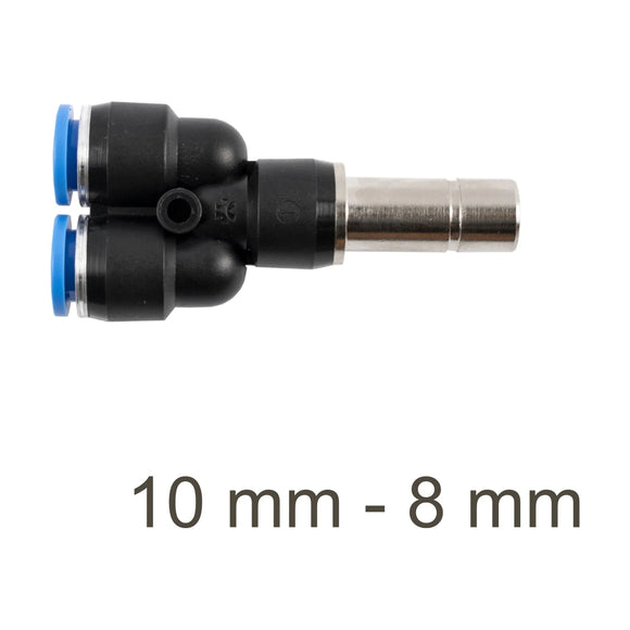 AirCraft Red Insert Y-Joint PU 10mm- 8mm - image 01