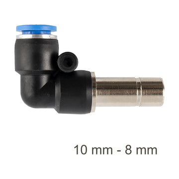 AirCraft Red Insert Elbow PU 10mm- 8mm - image 01