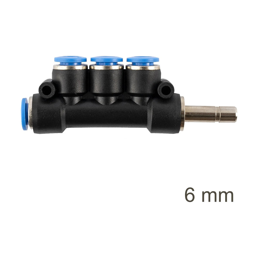 AirCraft Insert Manifold Side 4-Port PU 6mm - image 01