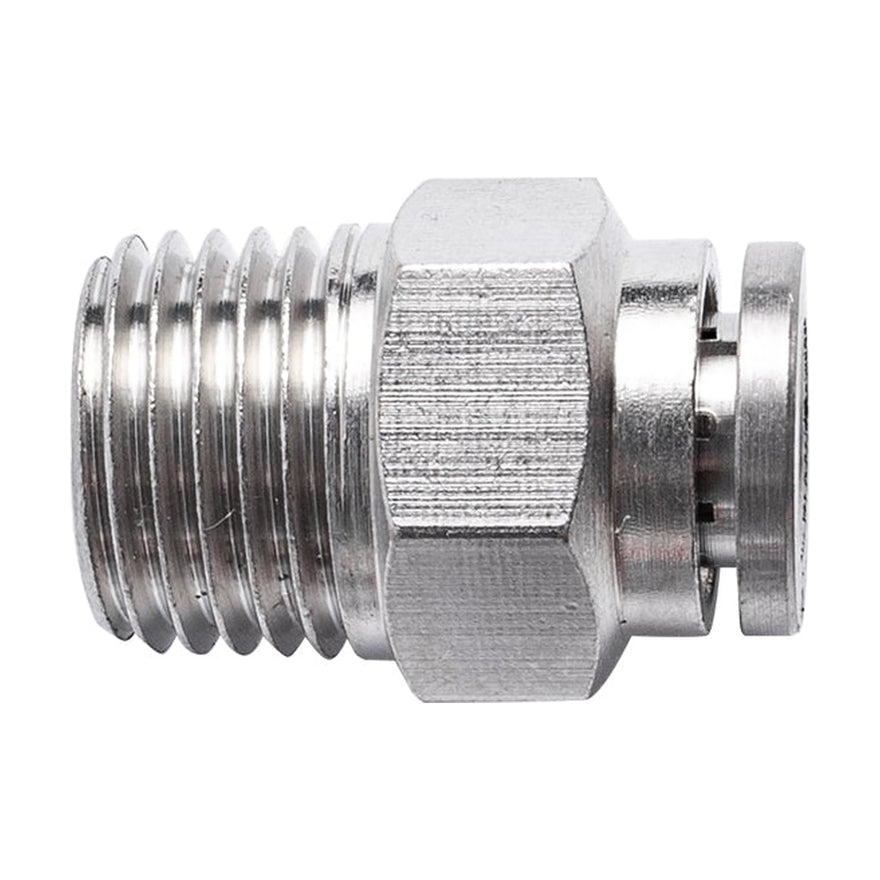 AirCraft Metal PU Fitting Straight 6mmX 1/4' M - image 01