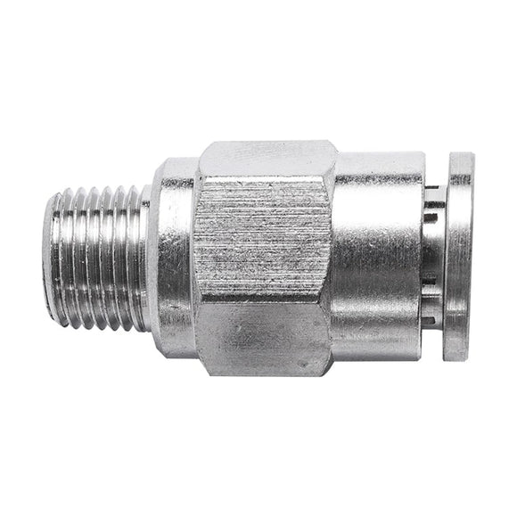 AirCraft Metal PU Fitting Straight 8mmX 1/8' M - image 01