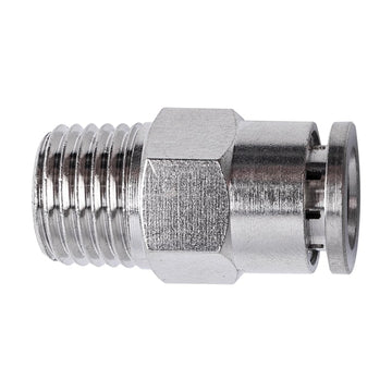 AirCraft Metal PU Fitting Straight 8mmX 1/4' M - image 01