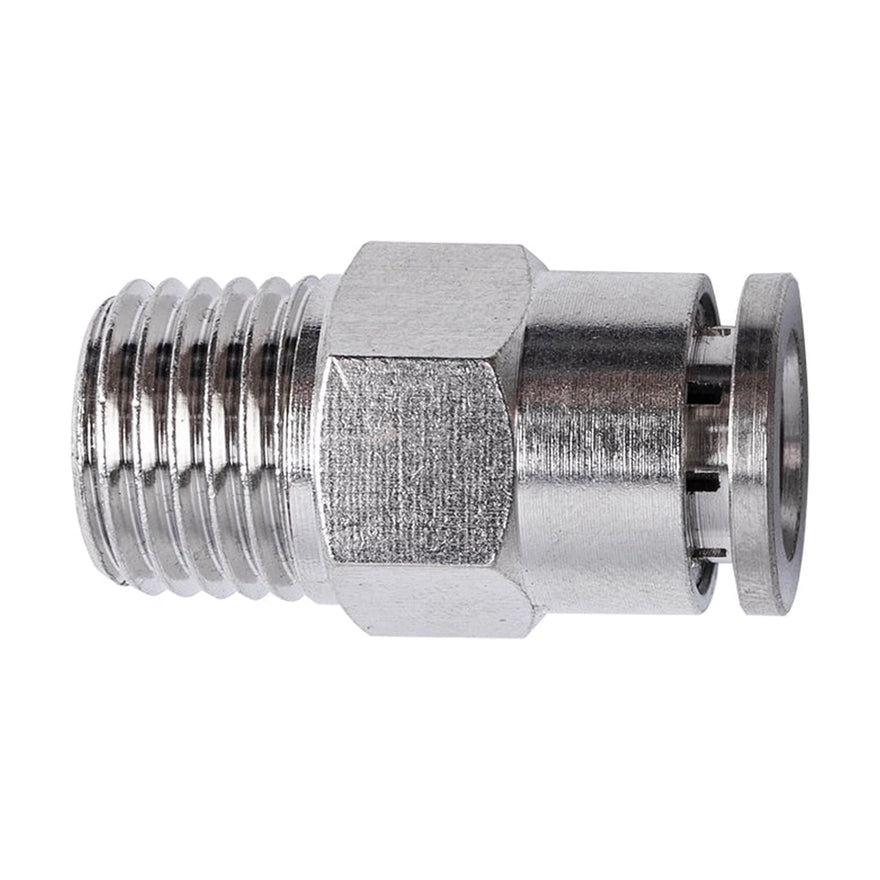 AirCraft Metal PU Fitting Straight 8mmX 1/4' M - image 01